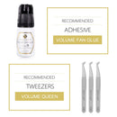 BEYELIAN Individual Volume Eyelash Extensions 16D 20D Volume Sets Application Lashes Extension Semi Permanent Mink Black Lash Supply 0.05 D Curl 10mm BEYELIAN