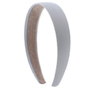 1 Satin Headband - Light Grey Motique Accessories