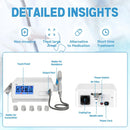 Extracorporeal Shockwave Therapy Machine for Joint Pain Plantar Fasciitis Sports Injury Non-Invasive Radial Shockwave Massager Machine Muscle Pain Relief Infinity Warehouse