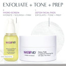 NassifMD Exfoliating Detox Pads | Surgeon-Created AHA/BHA Facial Pads for Deep Cleansing, Smoother Texture & Glowing Skin | Reduces Pores, Firms, Brightens Infinity Warehouse