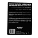 Brickell Men's Daily Revitalizing Hair Care Routine, Shampoo and Conditioner Set For Men, Mint and Tea Tree Oil Shampoo, Strength and Volume Enhancing Conditioner, Natural and Organic, Gift Set Infinity Warehouse