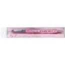 Ivy-L Premium 2 Way French Gel Acrylic Nail Art Kolinsky Brush with Dotting Tool for Professional Manicure Cuticle Clean up Nail Art Design (Size 10, Pink Marble) Ivy L