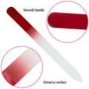 4 Pack Glass Nail File with Case, EAONE Crystal Nail Files for Natural Nails, Double Sided Fingernail Files, Professional Manicure Nail Care Tool Thanksgiving Christmas Gifts EAONE