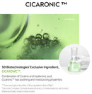 SNP PREP - Cicaronic SoS Ampoule - Soothing & Immediate Calming Effects for All Sensitive Skin Types with Hyaluronic Acid & Centella Asiatica - 7 Vials, 1 Week Supply - 1.5ml per Vial SNP Shining Nature Purity