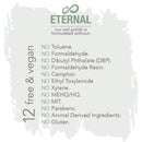 Eternal Collection – 4 Piece Set: Long Lasting, Quick Dry, Mirror Shine Nail Polish Set – Hardener, Bright and Shiny Finish - 0.46 Fluid Ounces Each (Mindfulness) Eternal