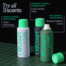 OffCourt Natural Body Spray for Men with Prebiotics - Deodorizing Mens Body Spray - Aluminum-Free Spray Deodorant for Full-Body Use with Bold, Long-Lasting Coconut Water and Sandalwood Scent, 3.4 Ounce (Pack of 1) OffCourt