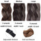 [2 PIECES] Twist Braided Hair Headbands 3 Strands Synthetic Hair Classic Chunky Wide Braids Elastic Stretch Plaited Braid Hairpiece Women Beauty Accessory 30g / Silver Grey S-noilite