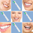 Toothbrush Replacement Heads Refill for Oral-B Electric Toothbrush Pro 1000 Pro 3000 Pro 5000 Pro 7000 Vitality Floss Action,8 Count with Covers Grop