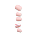 KISS imPRESS Press-On Manicure, Nail Kit, PureFit Technology, Short Press-On Nails, Keep in Touch, Includes Prep Pad, Mini File, Cuticle Stick, and 30 Fake Nails KISS