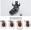 Tiklean Electric Razor for Men Head Shaver for Bald Men Grooming Kit Wet Dry Rotary Shavers Nose Hair Beard Trimmer Clippers Facial Cleansing Brush Cordless Waterproof USB Charging Rechargeable TIKLEAN