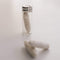 Biodegradable Dental Floss with a Refillable Glass Holder | Naturally Waxed with Candelilla Wax | 100% Compostable | 33yds/30m Natural Silk Spool | Eco-Friendly Zero Waste Oral Care | Mint Flavored TreeBird Eco Dental