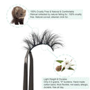 GOO GOO Mink Eyelashes False Lashes, Fake Eyelashes 10mm-17mm Lashes Natural Look Siberian Mink Fur Eye Lashes Hand Made 3D Mink Eyelashes Real Mink Lashes 1 Pair GOO GOO Store