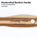 Olivia Garden Healthy Hair Eco-Friendly Bamboo Ionic Massage Hair Brush HH-2 (Paddle Narrow) Olivia Garden