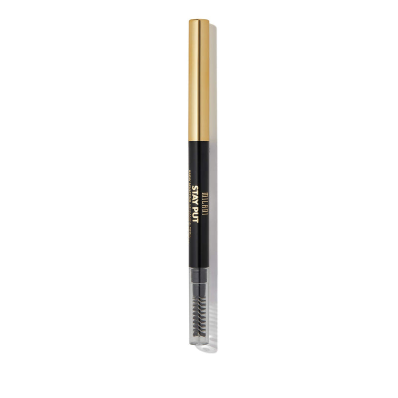 Milani Stay Put Brow Sculpting Mechanical Pencil - Dark Brown (0.01 Ounce) Cruelty-Free Long-Lasting Eyebrow Pencil that Defines and Shapes Brows Milani
