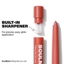 MORPHE Soulmatte Lip Duo - Lip Liner (0.007 oz) & Matte Lipstick (0.13 fl oz) with Vitamin E & Nourishing Oils for Bold, Long-Wear Color & Definition - Dearest Infinity Warehouse
