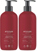 ATTITUDE Liquid Hand Soap, EWG Verified, Plant and Mineral-Based, Vegan Personal Care Products, Pine & Sage, 16 Fl Oz Infinity Warehouse