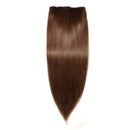 Double Weft 100% Remy Human Hair Clip in Extensions Full Head Thick Thickened Long Soft Straight 8pcs 18clips 20" / 20 inch 150g