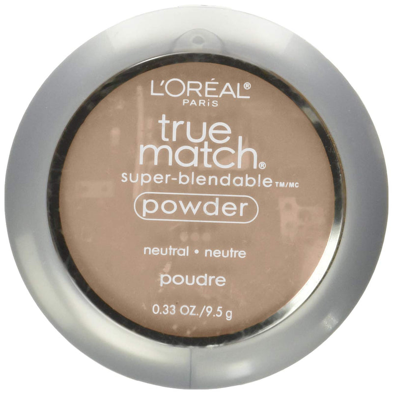 L'Oreal True Match Powder, Soft Ivory [N1], 0.33 oz L'Oréal Paris