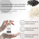 2PCS Rice Exfoliating Ampoule Set – Black & White Rice Brightening Duo for Glowing Skin | Gentle Peel + Pore Minimizing & Deep Hydration Infinity Warehouse