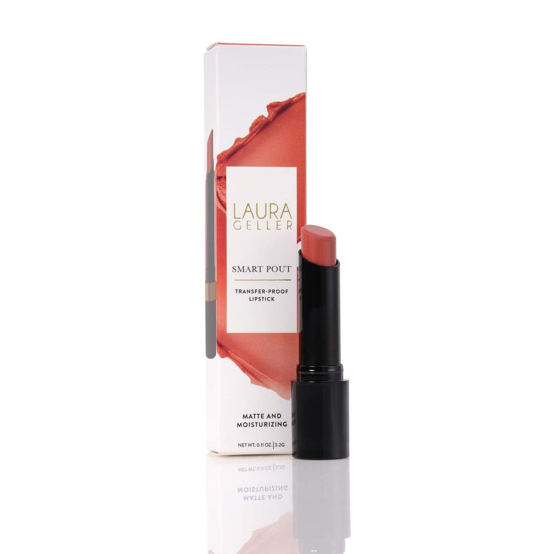 LAURA GELLER NEW YORK Smart Pout Transfer Proof Moisturizing Matte Lipstick, Clever LAURA GELLER NEW YORK