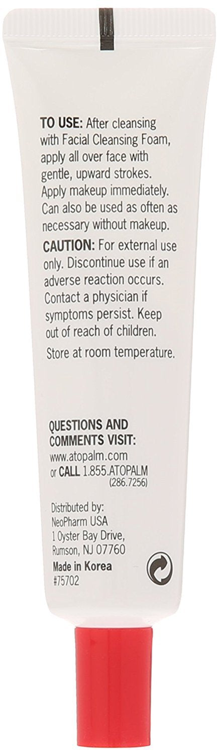 Atopalm Daytime Undermakeup Face Moisturizer and Primer, Paraben-Free, 1 ounce ATOPALM