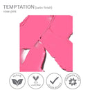 True + Luscious Super Moisture Lipstick - Vegan and Cruelty Free, Non Toxic Formula - 0.12oz, Shade: Temptation True + Luscious