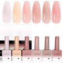 CANNI 6Pcs 9ml Hema-Free Nail Dehydrator Primer, Base Coat Reinforce Diamond Gel Top Coat and Matte Top Coat Gel Nail Polish Set, Soak Off LED Nail Gel Polish Set Nail Art Starter Manicure Salon Infinity Warehouse