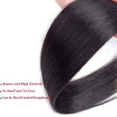 Amella Hair Brazilian Straight Hair 4 Bundles 14 16 18 20inch Grade 8A Unprocessed Virgin Straight Human Hair Bundles Natural Black Color Hair Weave Amella Store