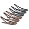 Goody Metal Contour Hair Snap Clips - 6 Count, Black and Brown - Just Snap Into Place - Suitable for All Hair Types - Pain-Free Hair Accessories for Women and Girls - All Day Comfort GOODY