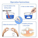 Temporary Tooth Repair Kit-Thermal Beads for Filling Fix the Missing and Broken Tooth or Adhesive the Denture Fake Teeth Brige
