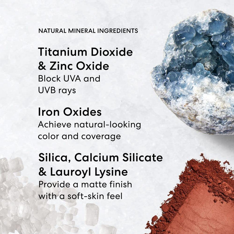 bareMinerals Original Loose Powder Foundation SPF 15, Lightweight Mineral Loose Powder Foundation Makeup, Buildable Coverage, Talc Free, Vegan Infinity Warehouse