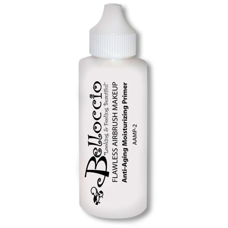 Belloccio Moisturizing Primer Anti-Aging Airbrush Makeup-Large 2-oz Bottle Belloccio
