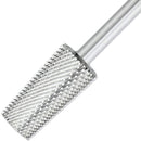 Premium Pana 3/32" Tapered Barrel Carbide Nail Bit -For Electric Dremel Drill Machine, Nail Art Design, Manicure, Pedicure, Nail File, Cuticle Clean etc. (Extra Fine Grit- Silver) PANA