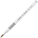 PANA USA 3D Kolinsky Nail Art Brush Silver Metal with Non-Slip Handle Acrylic Nail Art Brush Sculpture Brush (Size