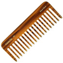 Giorgio G49 & G30 Large 5.75 Inch Hair Detangling Comb, Wide Teeth for Thick Curly Wavy Hair. Long Hair Detangler Comb For Wet and Dry. Handmade, Saw-Cut, Hand Polished, 2 Pack Ivory/Tortoiseshell GIORGIO