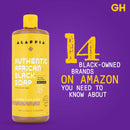 Alaffia Skin Care, Authentic African Black Soap, All in One Body Wash, Face Wash, Shampoo & Shaving Soap with Fair Trade Shea Butter, Wild Lavender 32 Fl Oz Alaffia