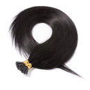 22 Inches I Tip Remy Human Hair Extensions 100 Strands/Pack Pre Bonded Keratin Stick In Hair Extensions Cold Fusion Hair Piece Long Straight For Women