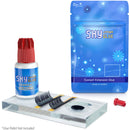 Super Strong Eyelash Extension Glue Sky S+ 5ml - Professional Black Bonding Adhesive for Long Lasting Semi Permanent Individual Lash Extensions - 1-2s Fast Drying / 6-7 Week Retention BEAU LASHES