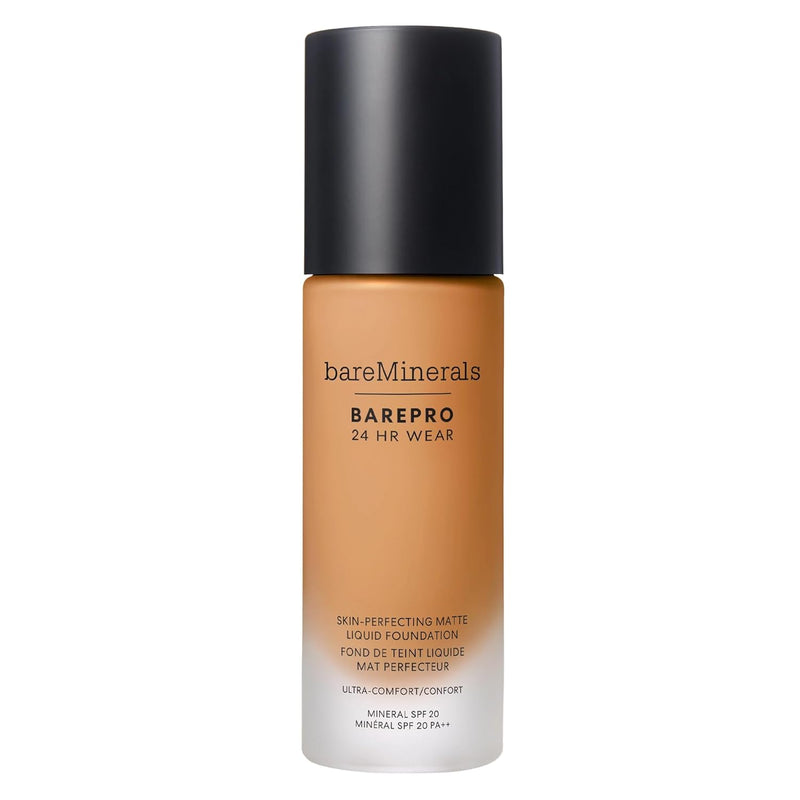 bareMinerals Barepro Performance Wear Liquid Foundation SPF 20, Breathable Makeup for Face, Full Coverage, 24HR Wear, Natural Matte Finish, Vegan Infinity Warehouse