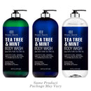 BOTANIC HEARTH Tea Tree Oil Body Wash with Mint - Paraben Free, Helps Fight Body Odor, AthleteÍs Foot, Jock Itch, Skin Irritations - Shower Gel Soap - Women & Men - (Packaging May Vary) 16 fl oz Botanic Hearth