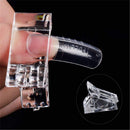 10pcs Nail Tips Clip for Quick Building Polygel nail forms Nail clips for polygel Finger Nail Extension UV LED Builder Clamps Manicure Nail Art Tool Art&Beauty