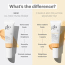 Glo Skin Beauty Oil-Free Tinted Primer SPF 30, (Deep) 1.7 oz - Mineral Makeup for Face, 4-in-1 Foundation Primer, Sheer Coverage, Skincare & Sunscreen With Broad Spectrum UVA/UVB Protection Infinity Warehouse