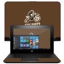 MightySkins Skin Compatible with HP x360 Convertible 11" (2017) – Got Dirt | Protective, Durable, and Unique Vinyl Decal wrap Cover | Easy to Apply, Remove, and Change Styles | Made in The USA MIGHTY SKINS