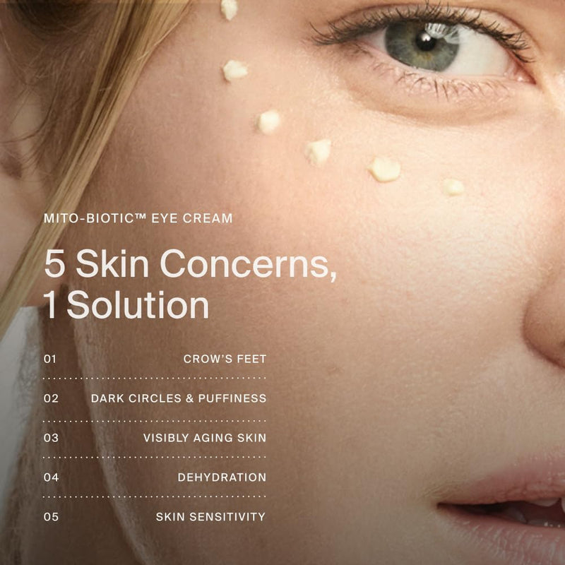 Timeline Mito-Biotic™ Eye Cream - Anti-Aging Cream for Wrinkles, Dark Circles & Under Eye Bags with Urolithin A & Niacinamide (15 ml) Infinity Warehouse