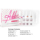 Aikker 13pcs Acrylic Dipping Powder Nail Starter Kit 8 Color Dip Powder - French Set AK09 Aikker Store