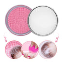 DUcare Makeup Brush Solid Soap Cleanser Sponges & Brushes Easy to Clean Shampoo Removes Shadow Color Cosmetic Colors Beauty Sponges for Daily Use Travel Set DUcare