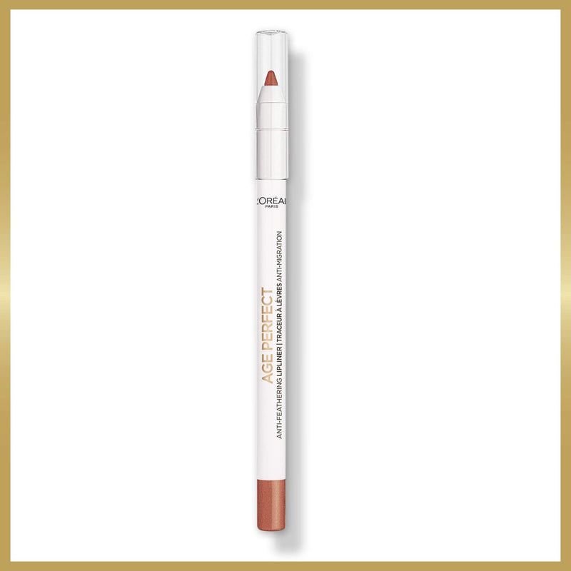 L'Oreal Paris Age Perfect Anti-Feathering Lip Liner, Bright Mocha L'Oreal Paris