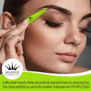 Fine Point Tweezers for Women and Men – Splinter, Ticks, Facial or Chin Hair, Brow and Ingrown Hair Removal – Sharp, Needle Nose, Stainless Steel, Surgical Tweezers Precision Pluckers Majestic Bombay Majestic Bombay