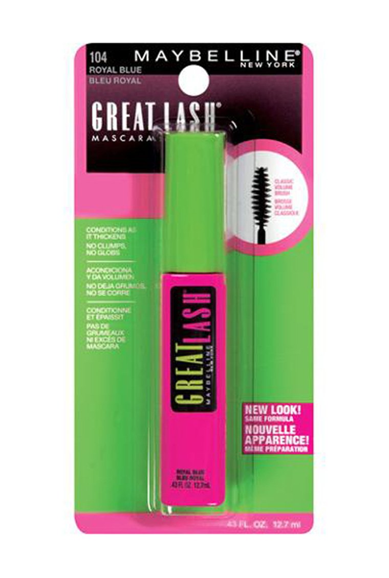 Maybelline Great Lash Washable Mascara, Royal Blue, 1 Tube Maybelline New York
