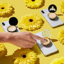 PopGrip Lips: PopSockets Swappable Grip and Burts Bees Lip Balm for Phones and Tablets - Marble Honeycomb PopSockets Store